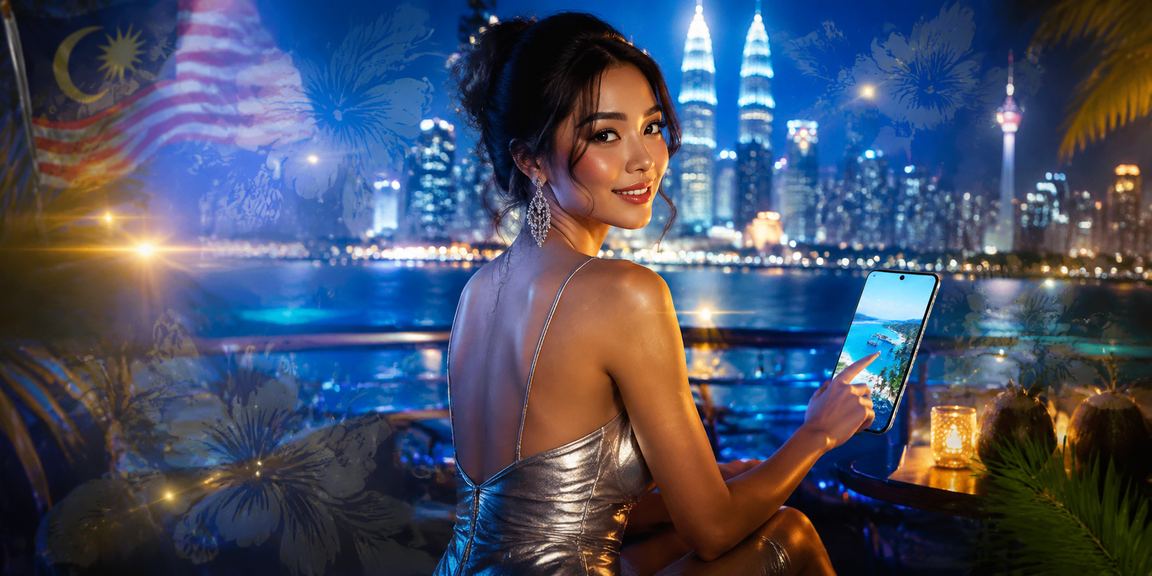 Pemain Malaysia menggunakan platform kasino mudah alih harimau333 di Kuala Lumpur